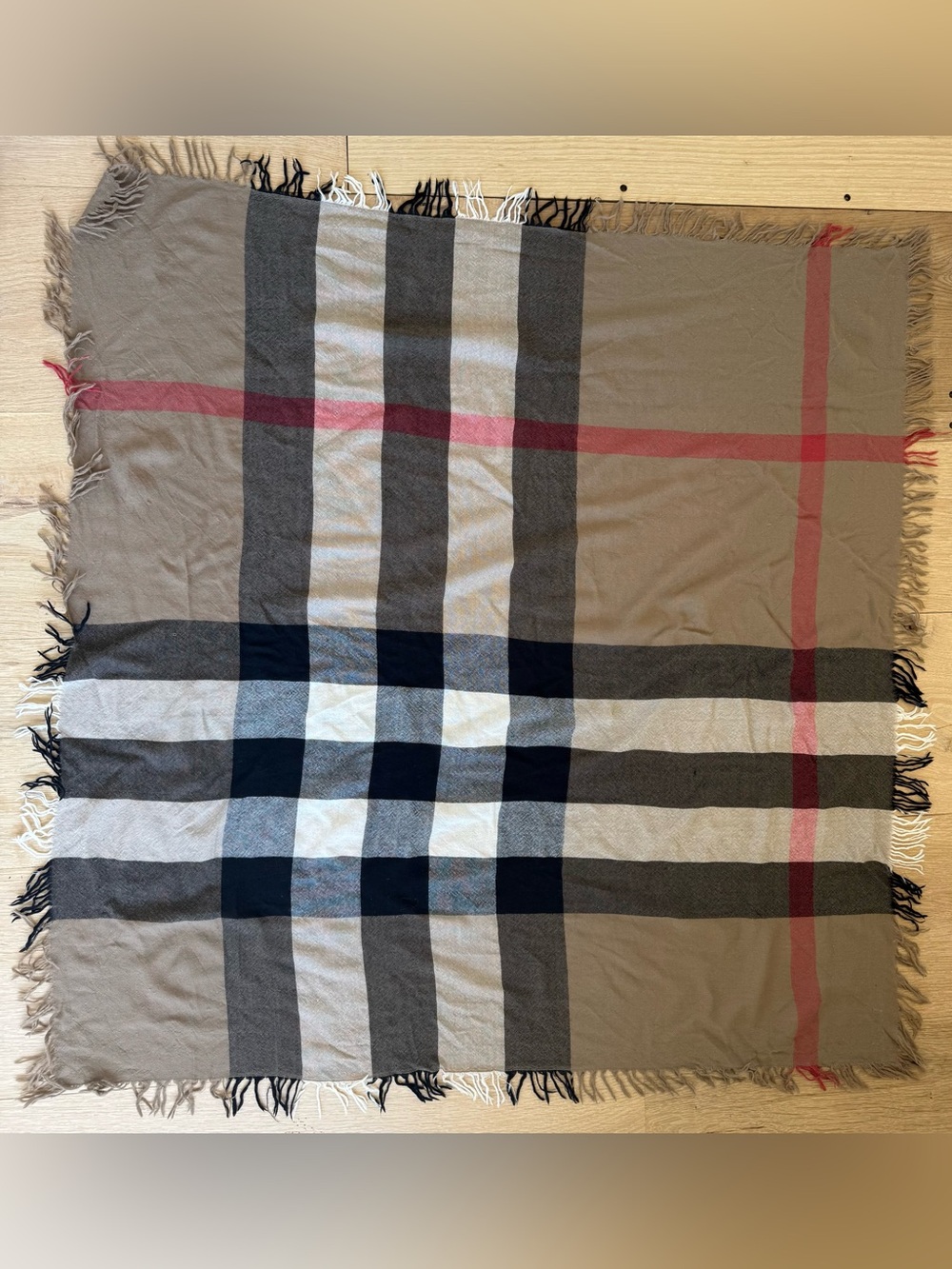 Burberry Wrap 46in x 46in